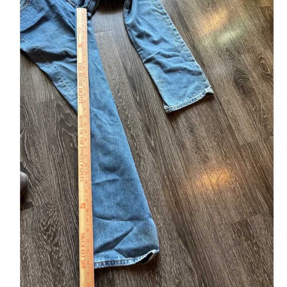 YK Levi's Button Fly 501 Straight Leg Denim Jeans 32x34